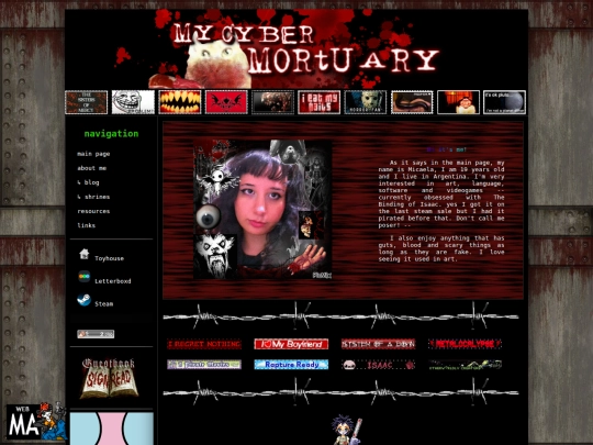 aboutme screenshot