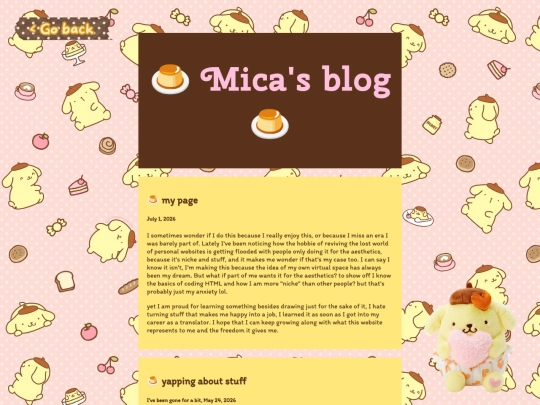blog screenshot