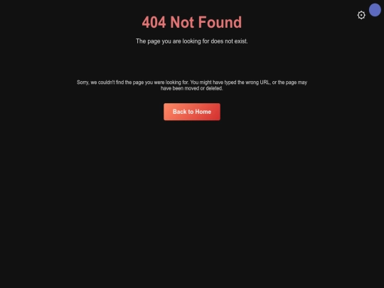 not_found screenshot