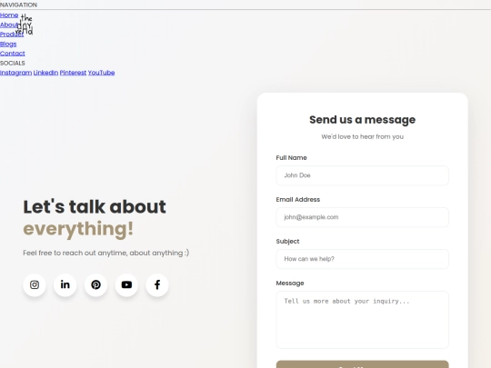 assets/Contact screenshot