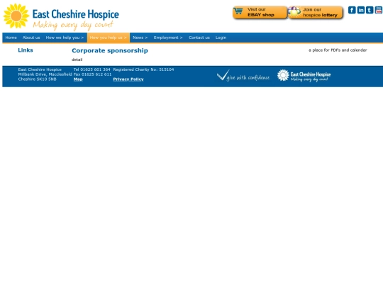 corporate screenshot