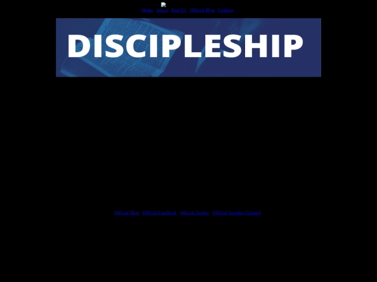 pages/discipleship screenshot