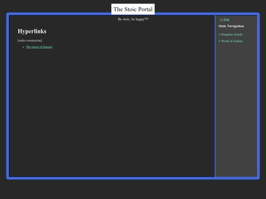 stoic screenshot
