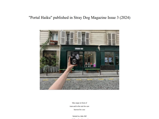 straydogmagazine screenshot