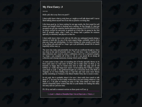 pages/blog/entry1 screenshot