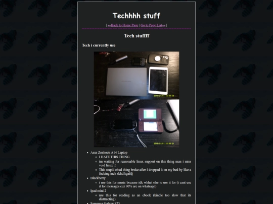 pages/tech screenshot