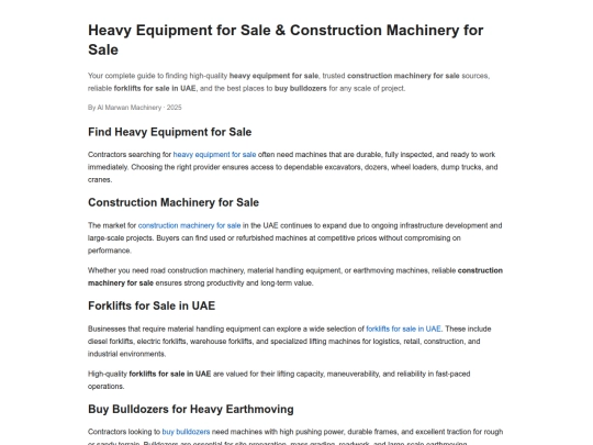 heavy-equipment-for-sale screenshot