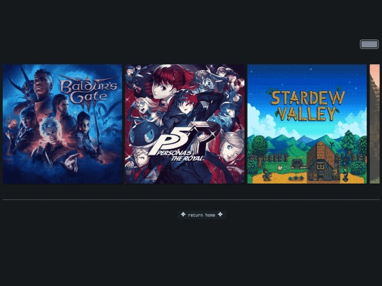 games screenshot
