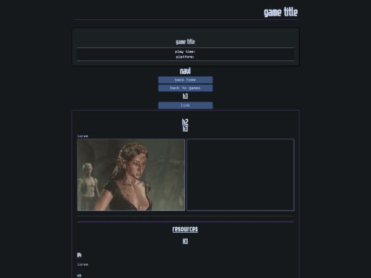 games/game-template screenshot