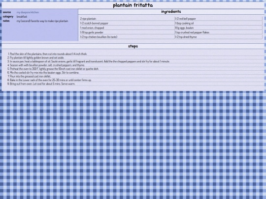 recipes/plantain-fritata screenshot