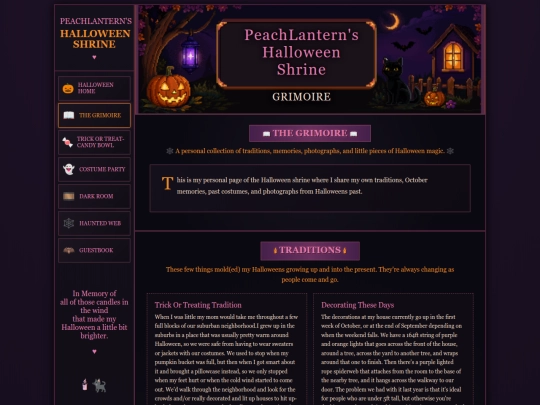 halloween/grimoire screenshot