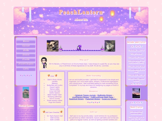 past pages/winterabout screenshot