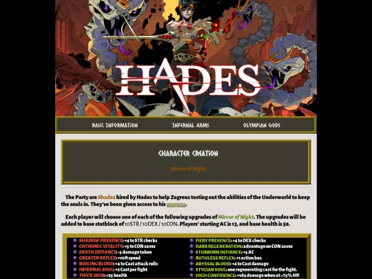hades/playerinfo screenshot
