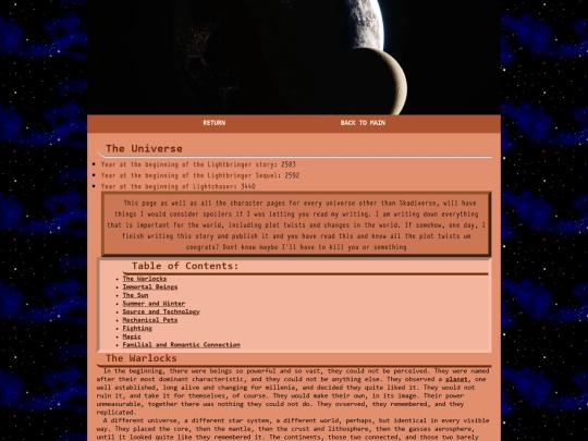 lightbringer/universe screenshot