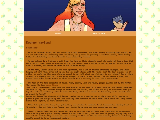 sunfall/deanne screenshot