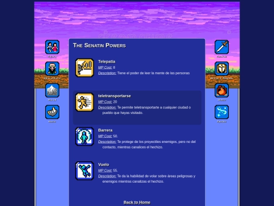 spells screenshot