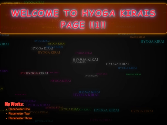 HyogaKiraifrontpage screenshot