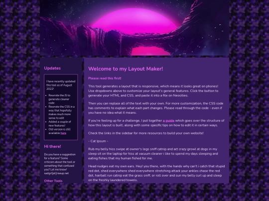 2ndpage screenshot