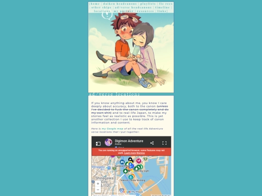 locations screenshot