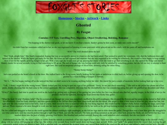 ghosted screenshot