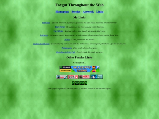 sites screenshot