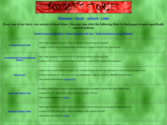 stories screenshot