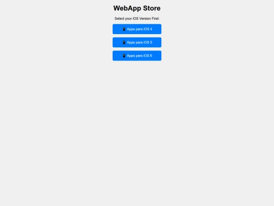 WebApp screenshot