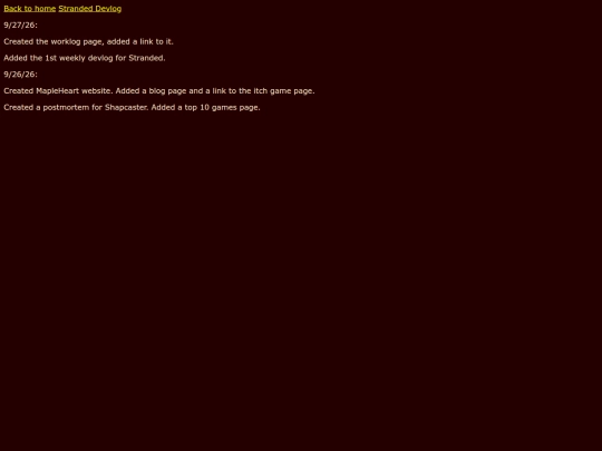 worklog screenshot