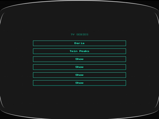 TVshows screenshot