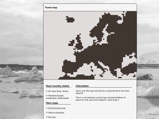 map/travelmap/travelmap screenshot