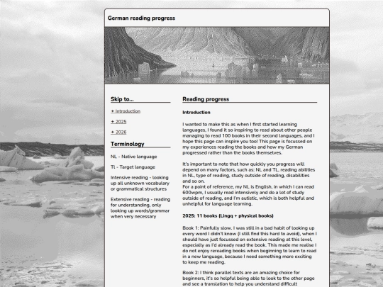 study/deutsch/germanreadingprogress screenshot