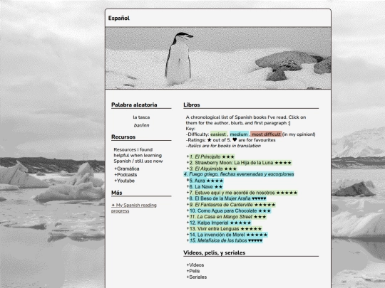 study/espanol/espanol screenshot