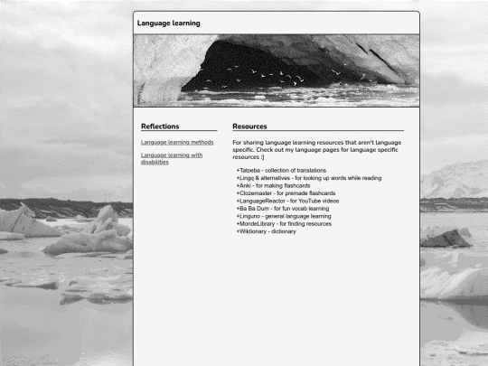 study/languagelearning screenshot