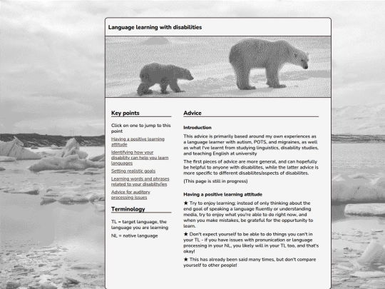 study/languagelearningwithdisabilities screenshot