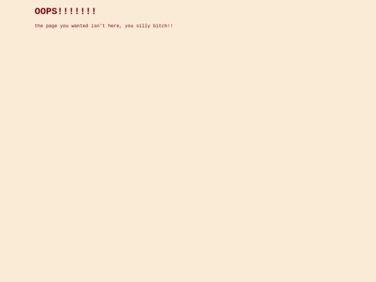 not_found screenshot