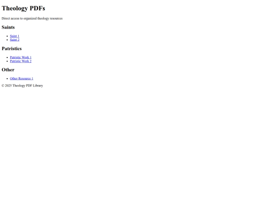 index screenshot