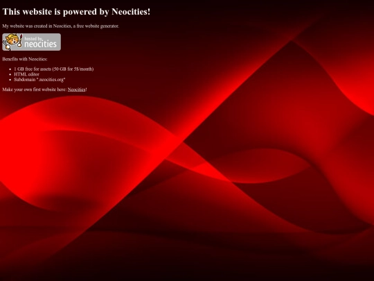 siteneocities screenshot