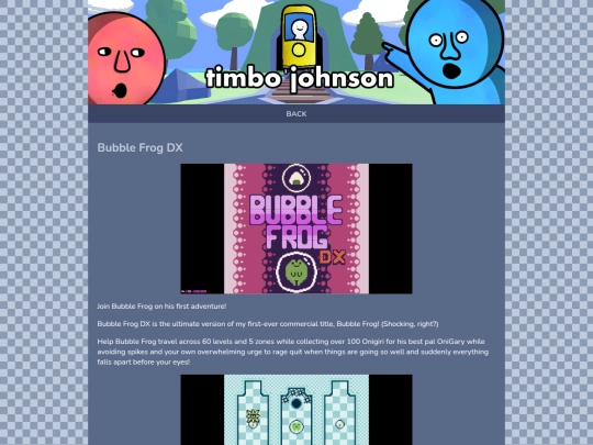 bubblefrogdx screenshot