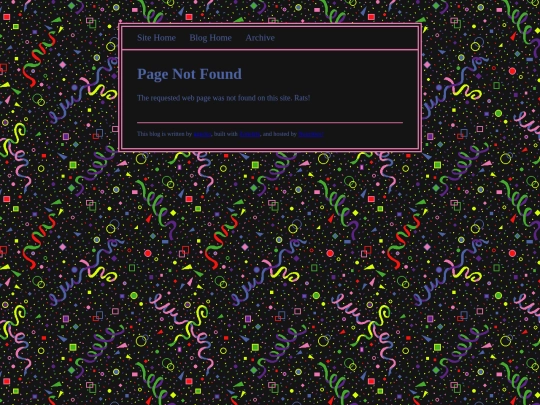 blog/not_found screenshot