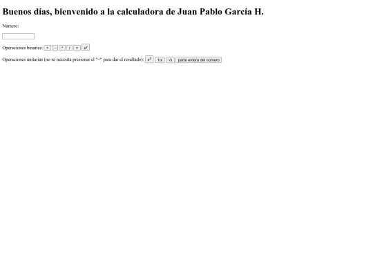 CALCULADORA screenshot