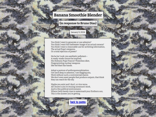 poems/banana-smoothie-blender screenshot