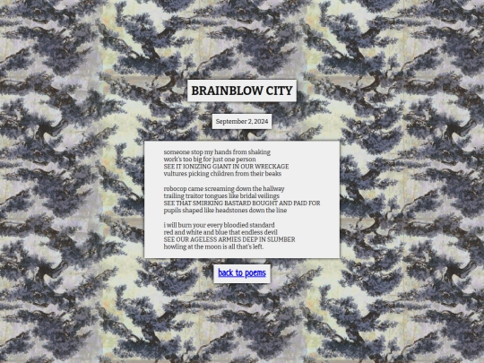poems/brainblow-city screenshot