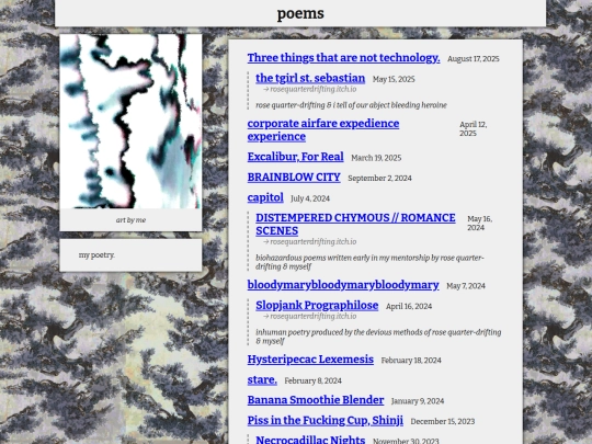 poems screenshot