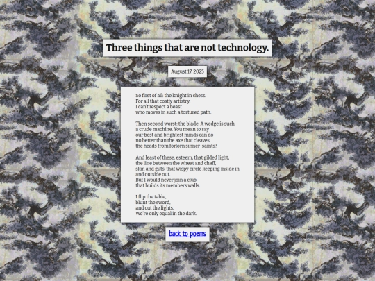 poems/three-things-that-are-not-technology screenshot