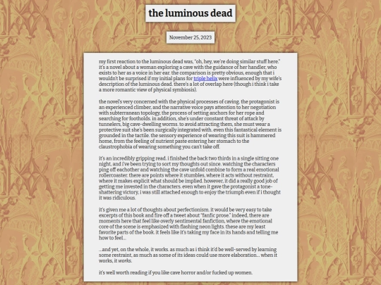 reviews/books/the-luminous-dead screenshot