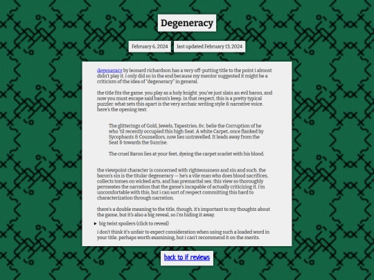reviews/if/degeneracy screenshot