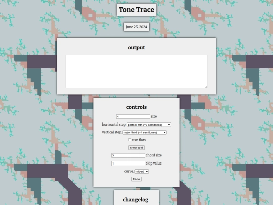 tools/musical/tone-trace screenshot
