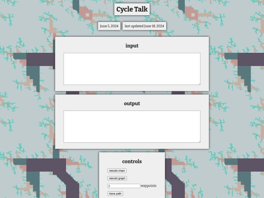 tools/textual/cycle-talk screenshot