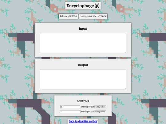 tools/textual/encyclophage screenshot