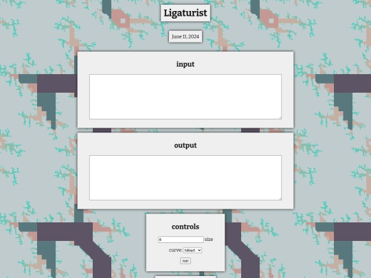 tools/textual/ligaturist screenshot